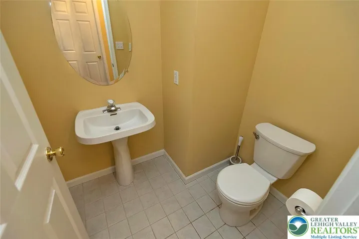 downstairs half bath