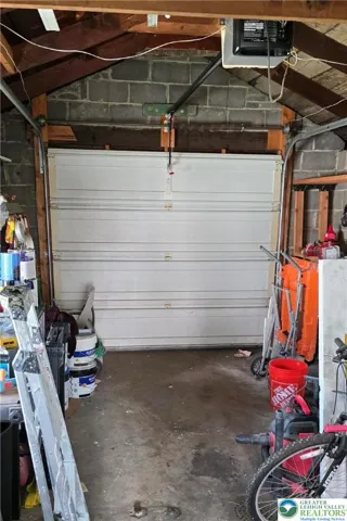 INSIDE GARAGE