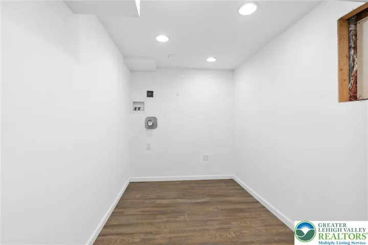 Basement laundry
