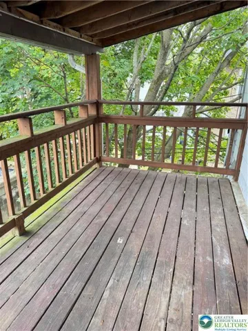 Covered deck