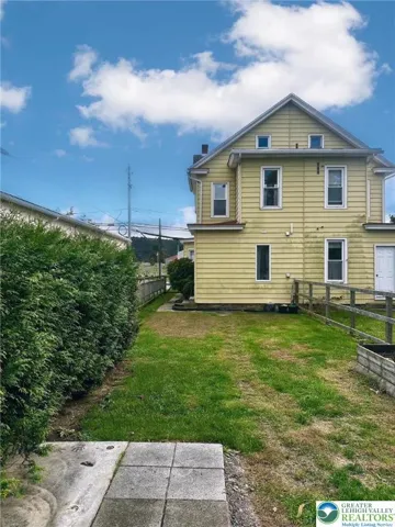 Fully fenced backyard