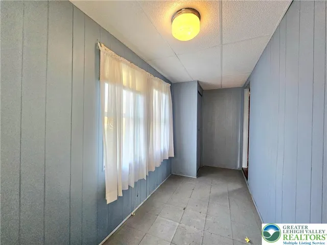 Enclosed front porch