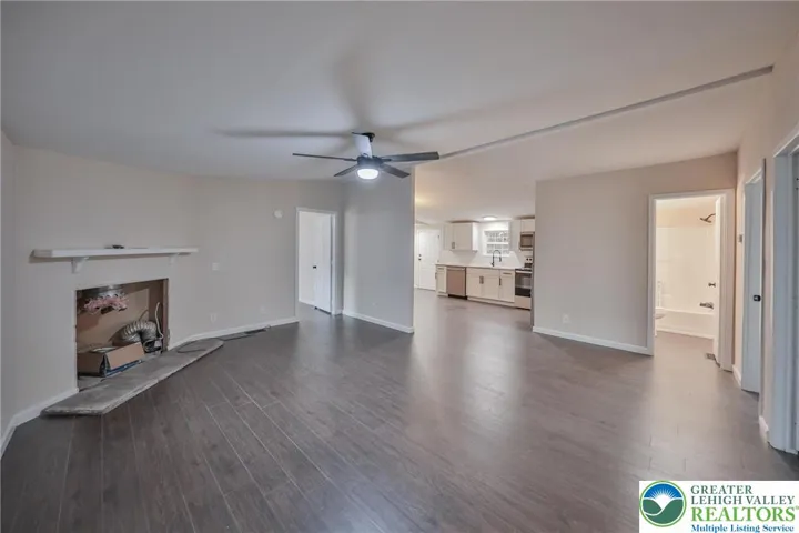 Living Room features wood floors