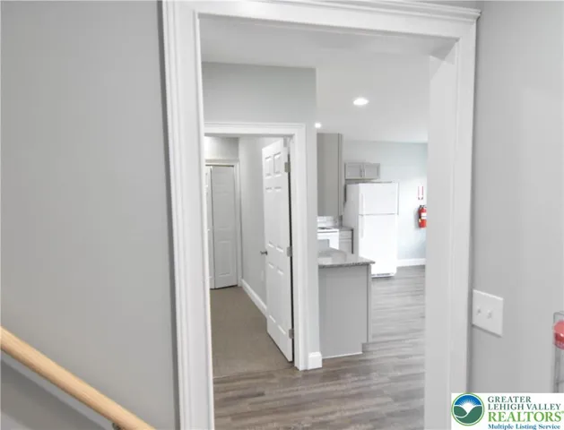Go past 3rd flr stairs to the kitchen/living rm...