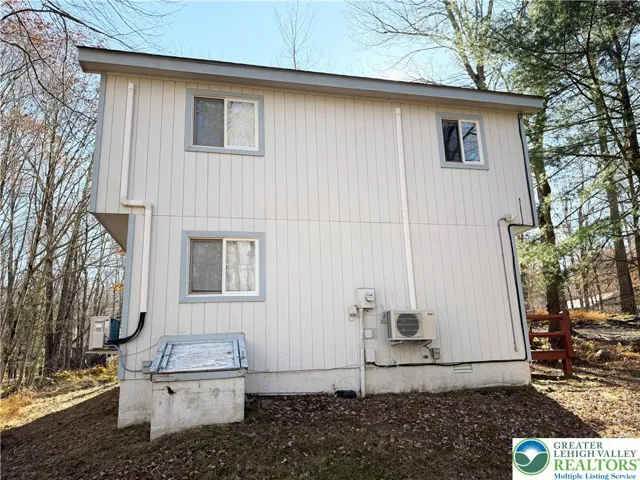 Rear of house