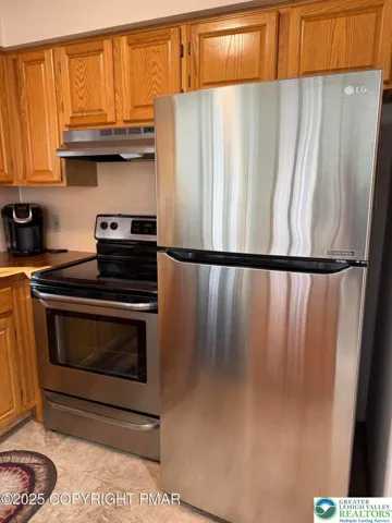 Stained steel appliances