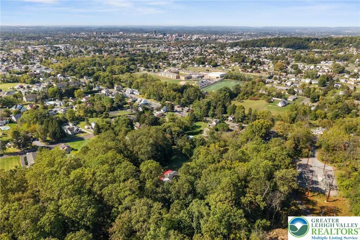  Aerial (red deck is location of home)