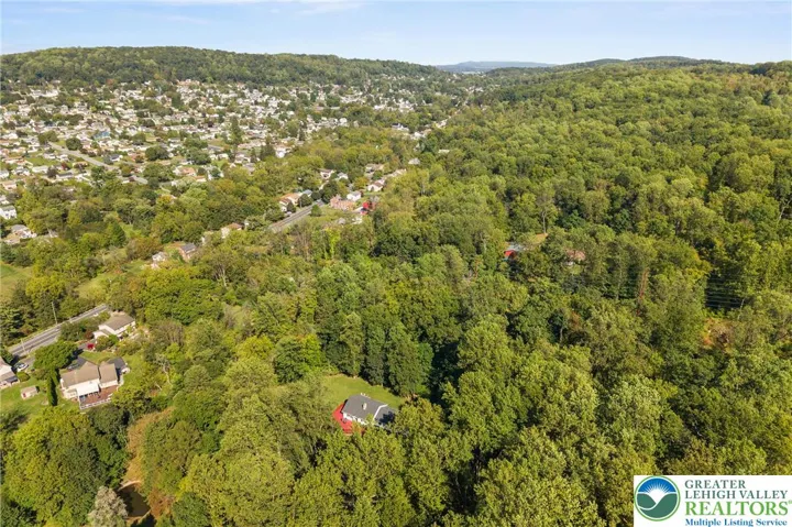  Aerial (red deck is location of home)