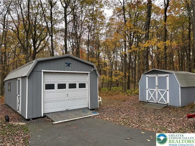 garage and shed