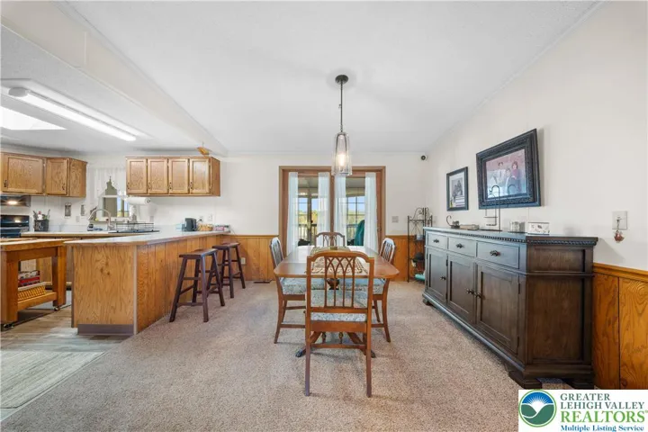 Open Concept to Dining Area