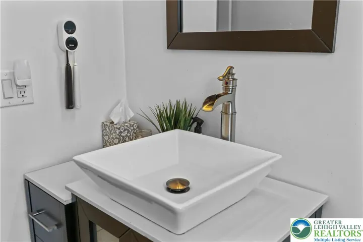 Main bathroom sink