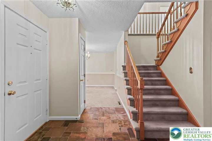 Ascend the Stair to the Second floor