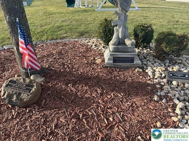 Veterans memorial garden