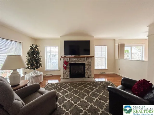 Cozy up to this inviting family space.