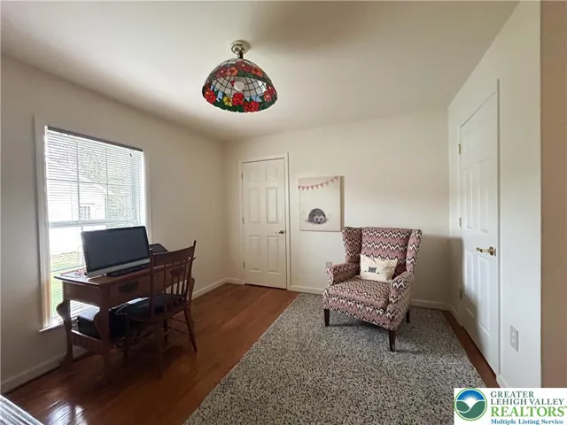 Second bedroom with two closets!