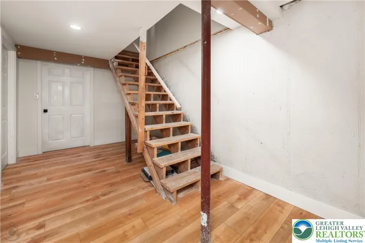 Stairs to Finished Basement