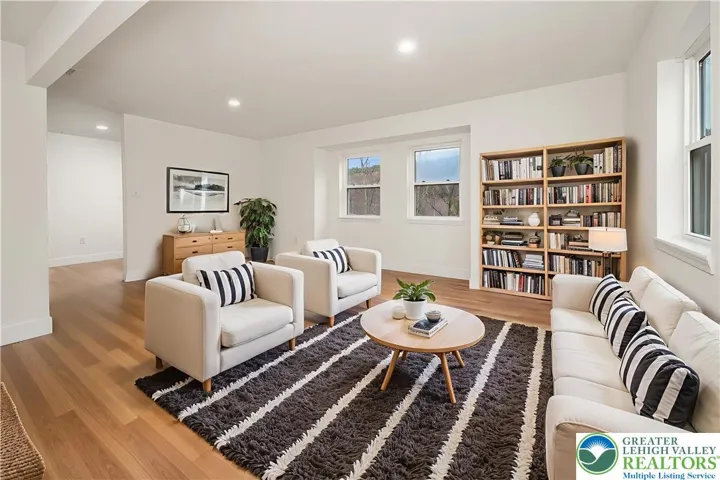 Virtually Staged Living Room