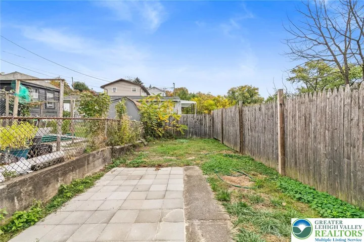 Fenced Back Yard
