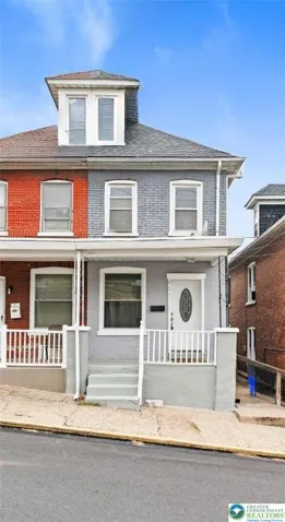 Front (Painted Blue Brick)