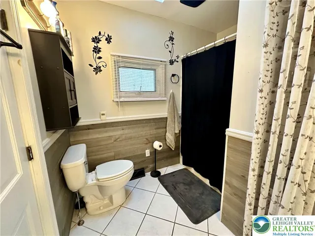 Bathroom with walk in shower