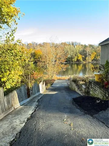 Path leading to river