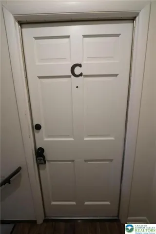 Apartment door
