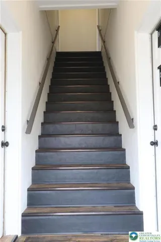 Stairway to apartment
