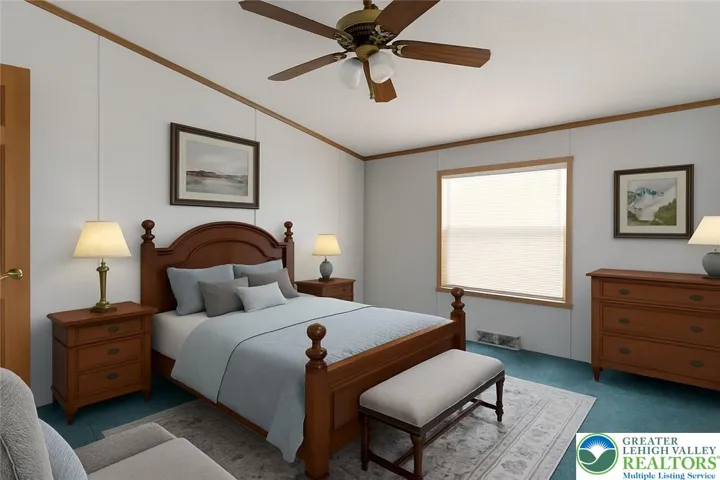 Bedroom 3 - Virtually Staged