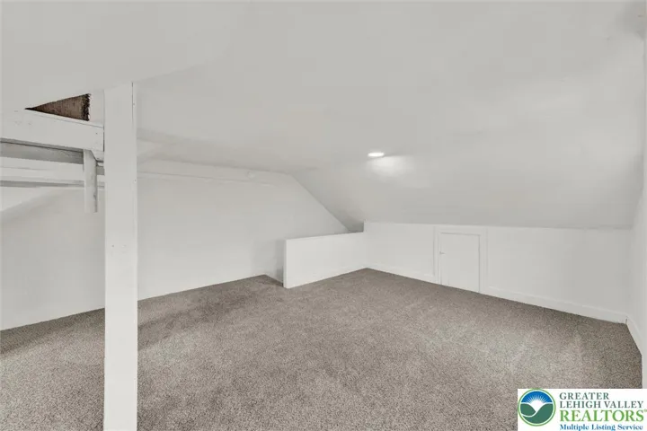 Finished Attic Storage area