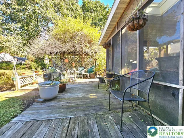 Rear decking