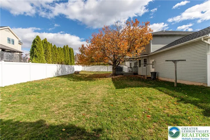 Fenced Yard