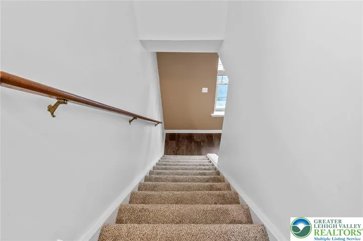 Stairs ... down to the front door