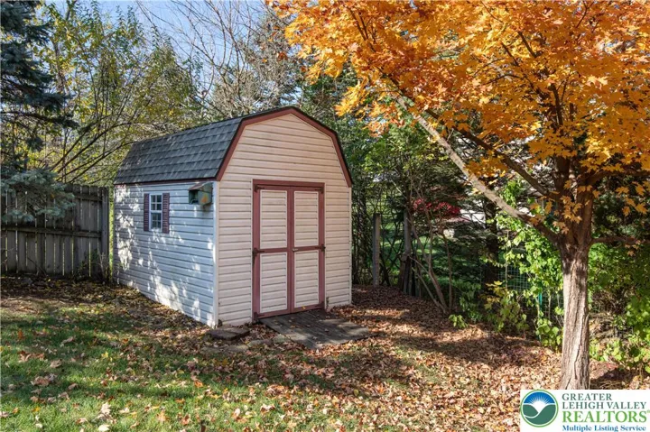 Plus the storage available in the shed