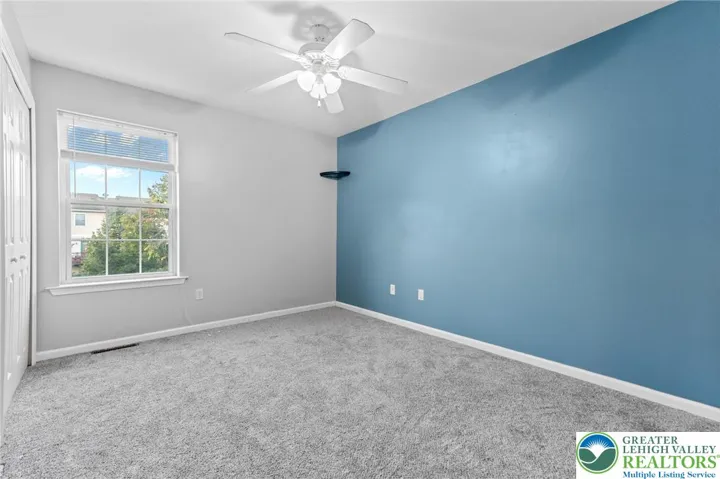 Bedroom #2  (also a Ceiling fan)