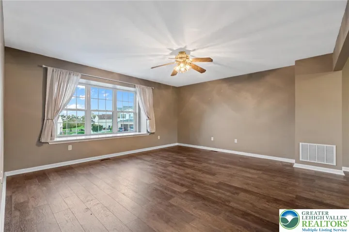 Living room is LARGE