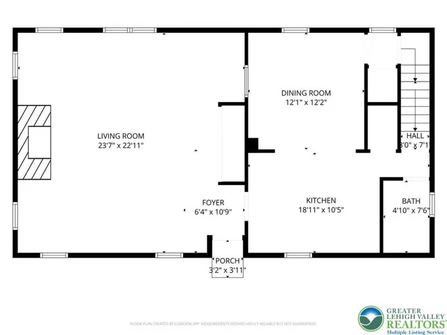 First floor plan