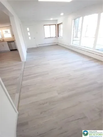 Large, bright living room