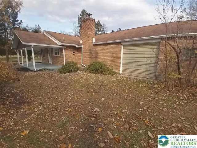 Other side overhead garage door entry
