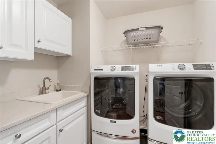 Convenient 2nd Floor Laundry Room