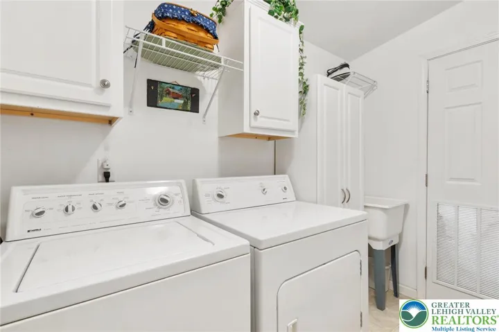 Laundry area