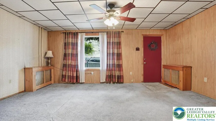 spacious living room