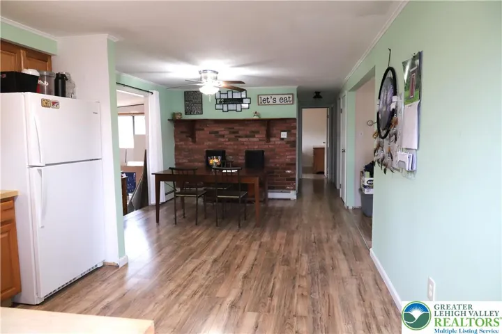 Enter kitchen / dining area from driveway