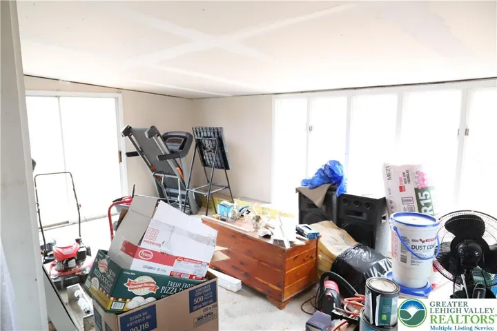 Sunroom in process of removing final items