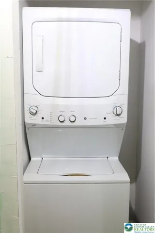 hallway stackable washer / dryer