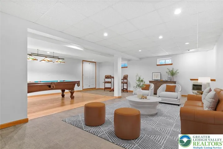 basement (staged)