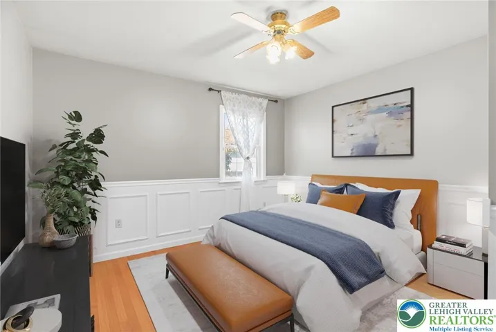 first floor bedroom (staged)