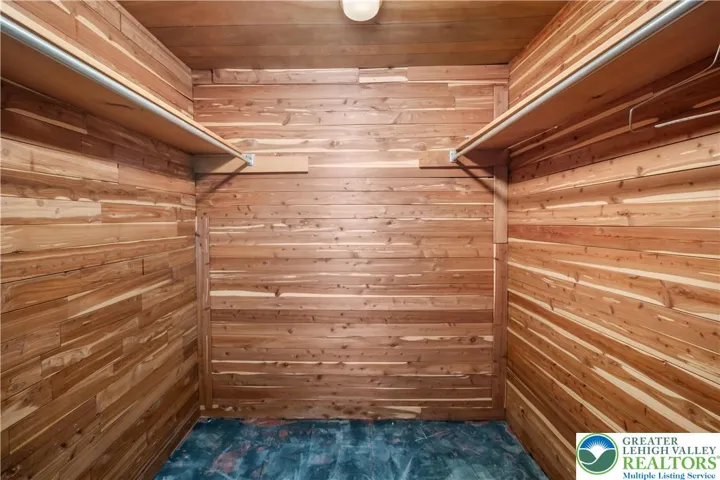 Cedar Closet in Basement