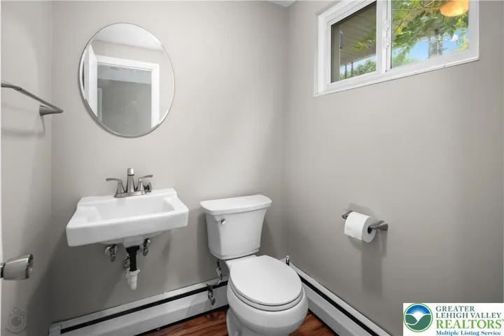 Remodeled Half Bath Lowe Level