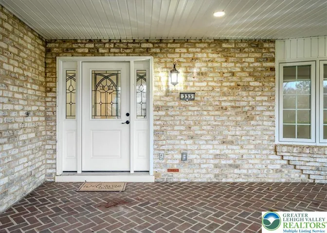 Large Covered Front Porch