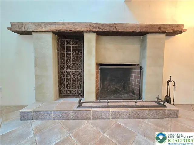 Wood Burning Fireplace